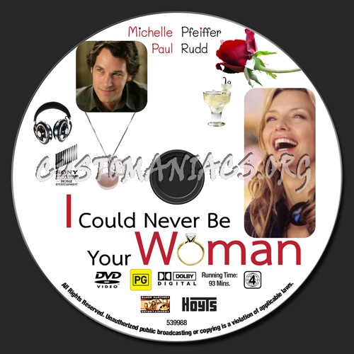 I Could Never Be Your Woman dvd label