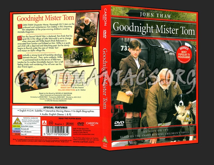 Goodnight Mister Tom dvd cover