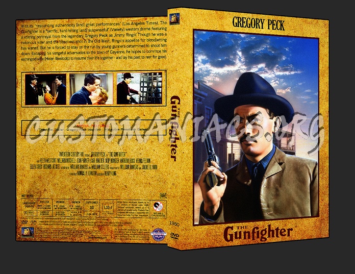 Western Collection - The Gunfighter 1950 dvd cover