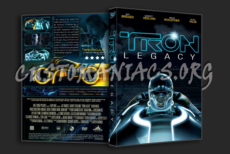 Tron Legacy dvd cover