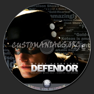 Defendor dvd label