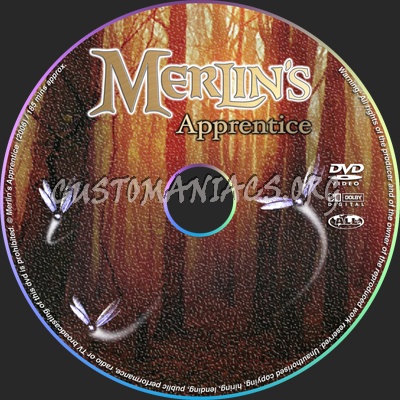 Merlin's Apprentice dvd label