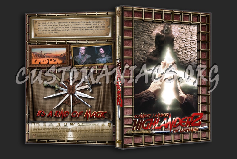 Highlander 2 The Quickening dvd cover