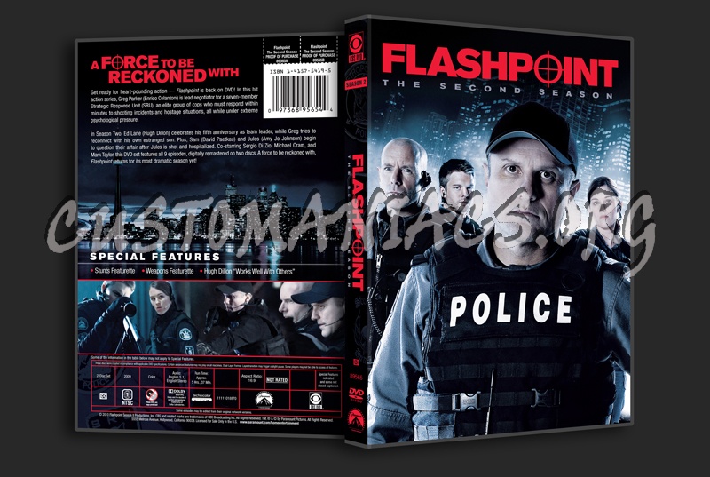 Flashpoint Season 2 dvd cover