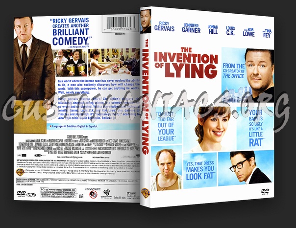 The Invention of Lying dvd cover