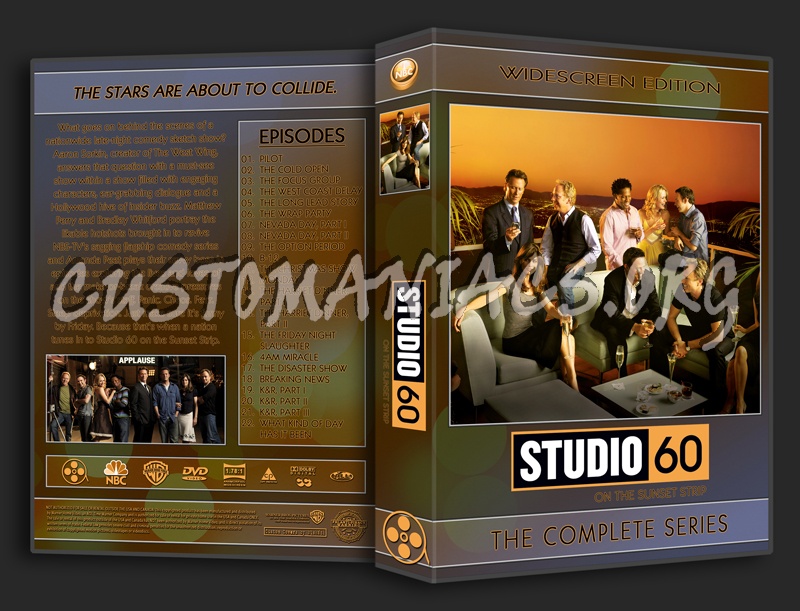 Studio 60 On The Sunset Strip dvd cover