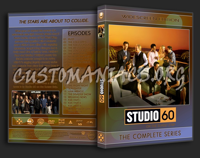 Studio 60 On The Sunset Strip dvd cover