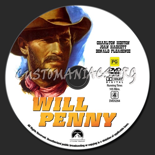 Will Penny dvd label