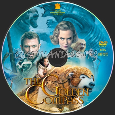 The Golden Compass dvd label