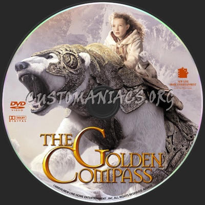 The Golden Compass dvd label