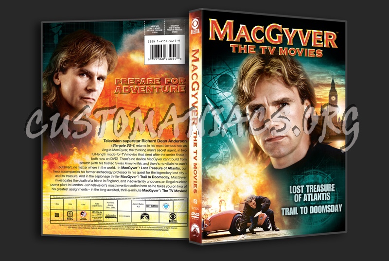 MacGyver The TV Movies dvd cover