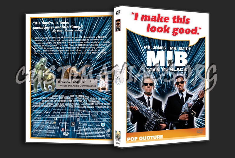 Men in Black dvd cover