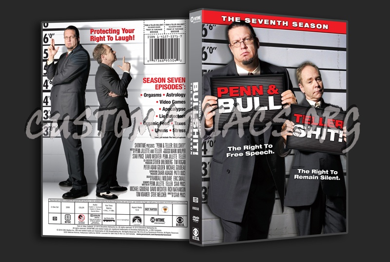Penn & Teller Bullshit! Season 7 dvd cover