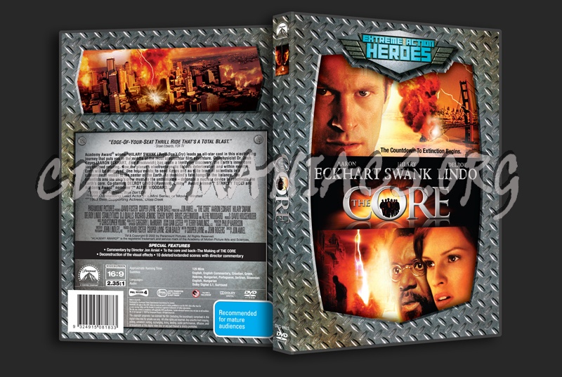 The Core dvd cover