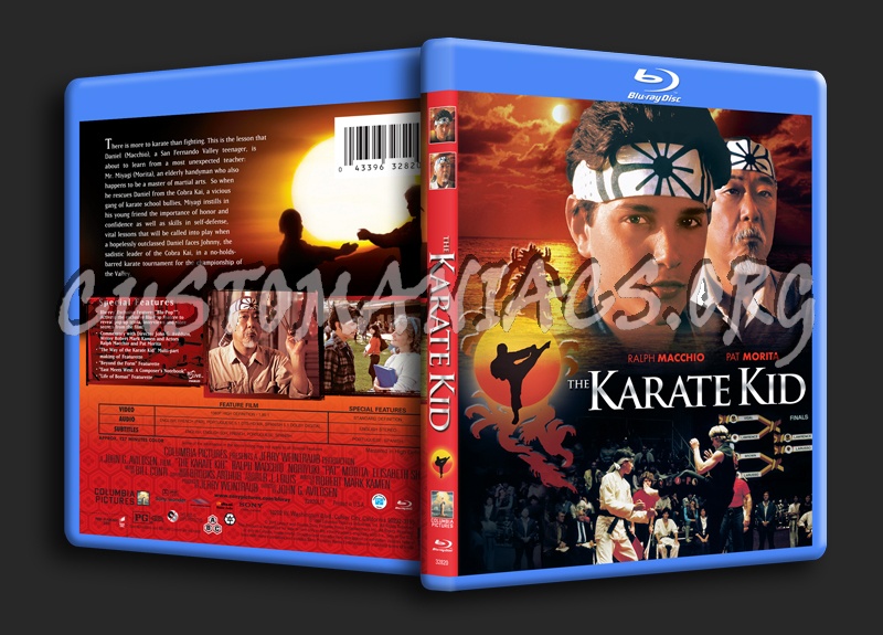 The Karate Kid blu-ray cover