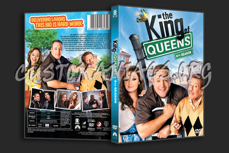 The King of Queens Season 8 dvd cover