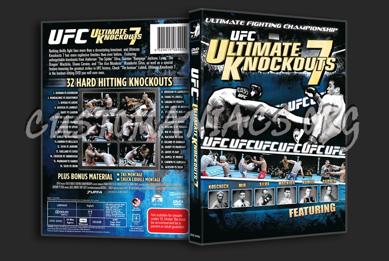 UFC Ultimate Knockouts 7 dvd cover