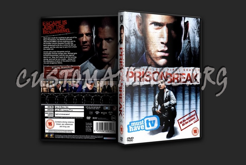 Prison Break Season 1 dvd cover