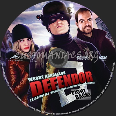 Defendor dvd label