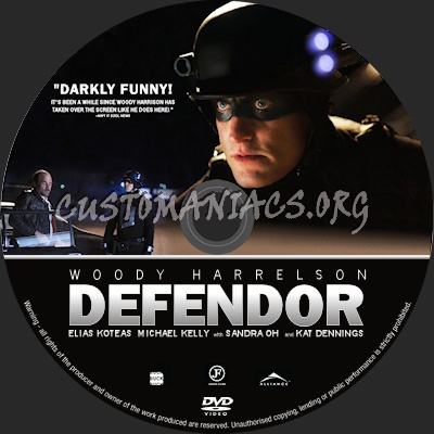 Defendor dvd label