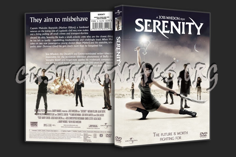 Serenity dvd cover