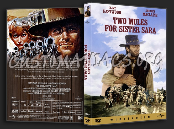 Two Mules for Sister Sara dvd cover