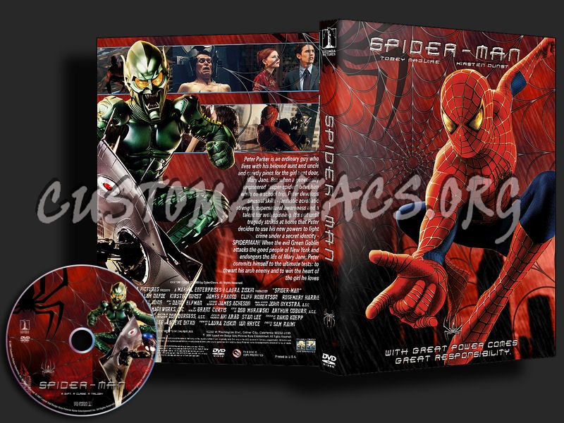 Spider-Man dvd cover