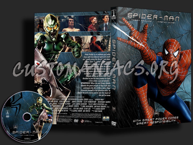 Spider-Man dvd cover