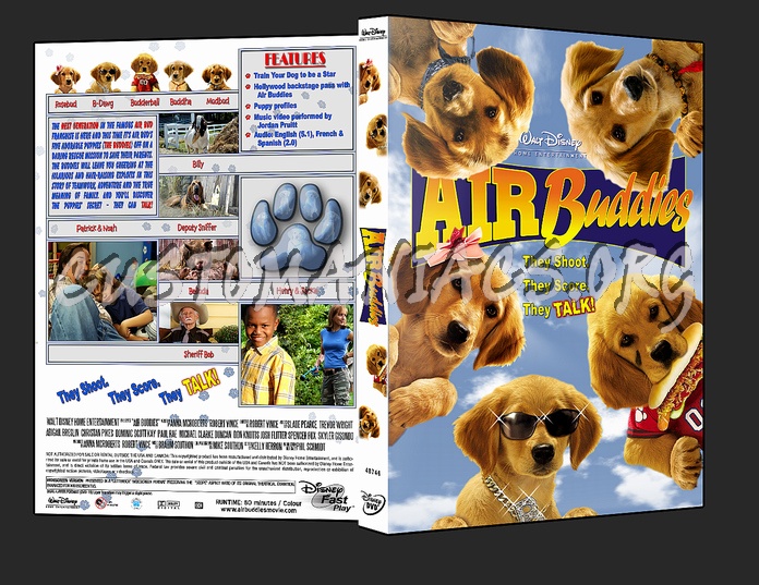 Air Buddies dvd cover