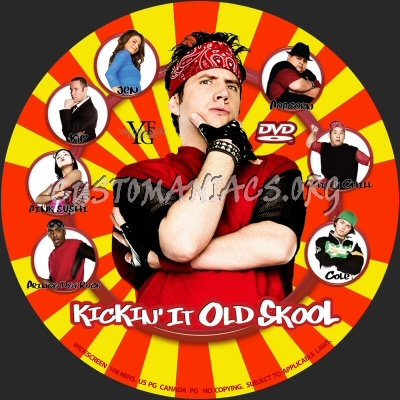 Kickin' It Old Skool dvd label