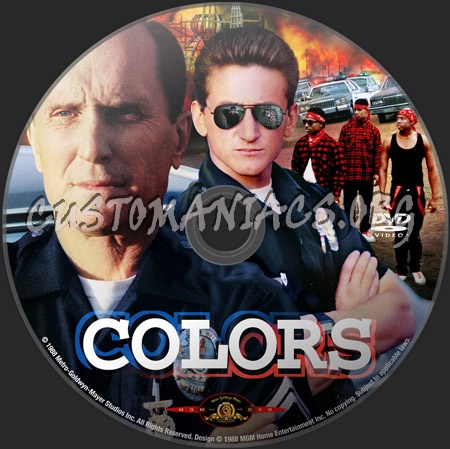 Colors dvd label
