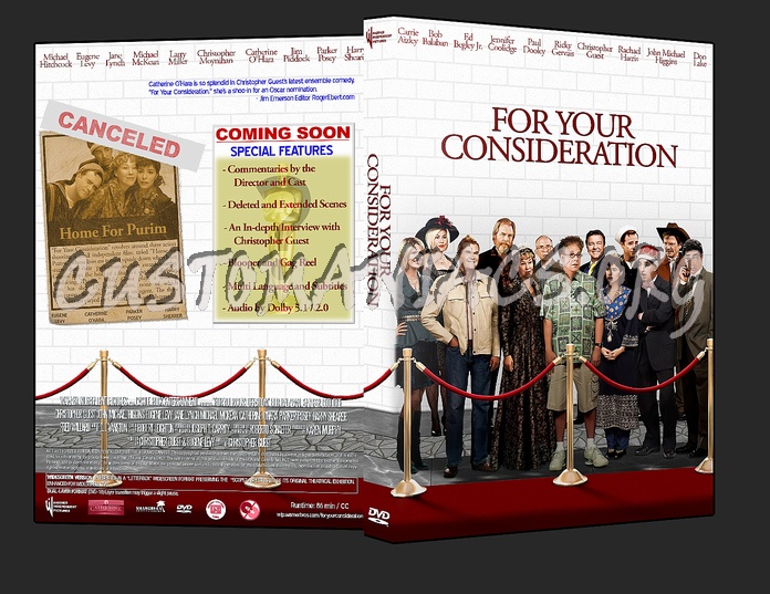 For Your Consideration dvd cover