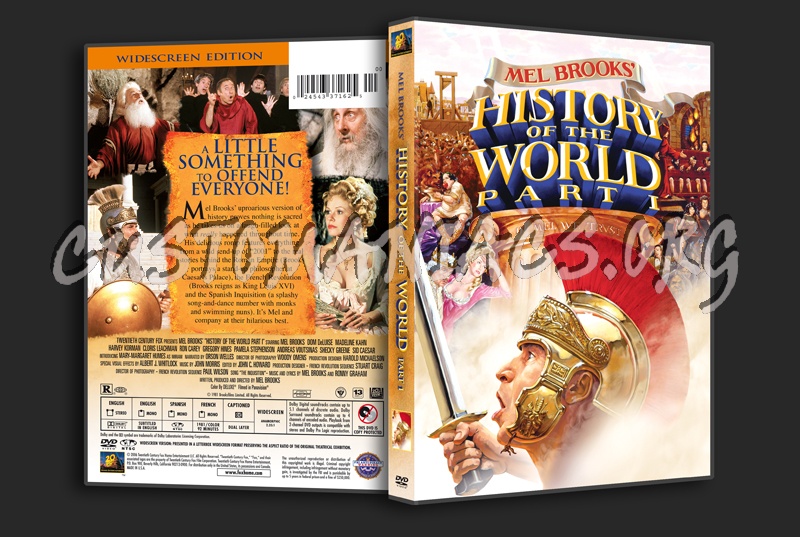 History of the World Part 1 dvd cover