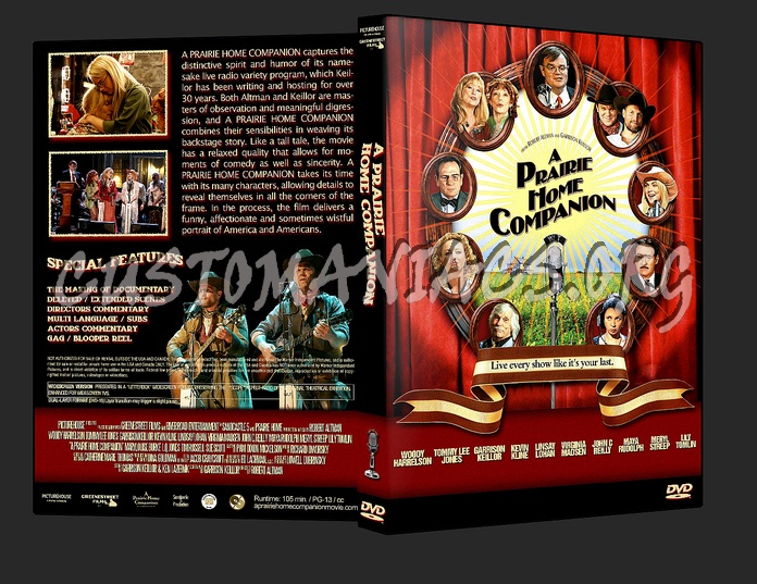A Prairie Home Companion dvd cover
