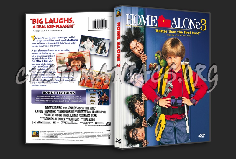 Home Alone 3 dvd cover