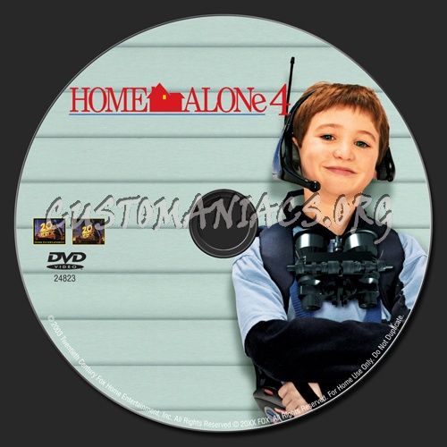 Home Alone 4 dvd label DVD Covers & Labels by Customaniacs, id