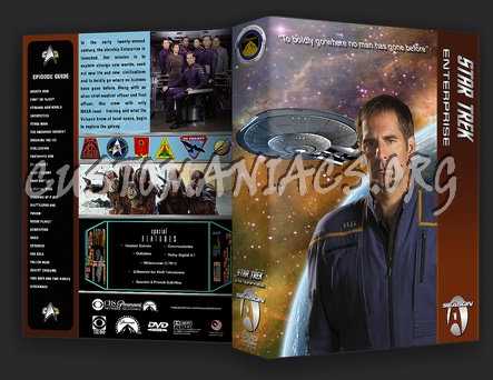 Star Trek Enterprise dvd cover