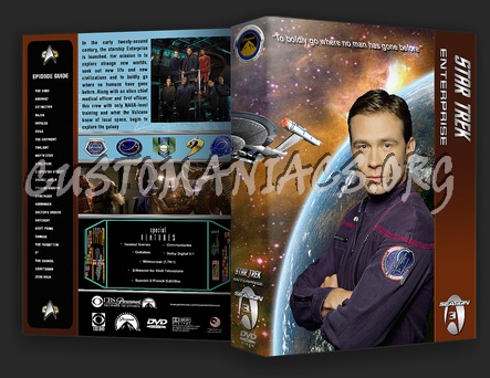 Star Trek Enterprise dvd cover