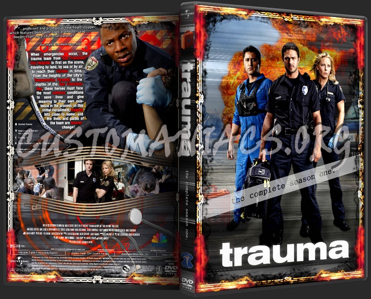 Trauma dvd cover