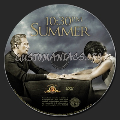 10:30 PM Summer dvd label