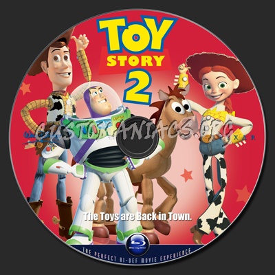 Toy Story 2 blu-ray label