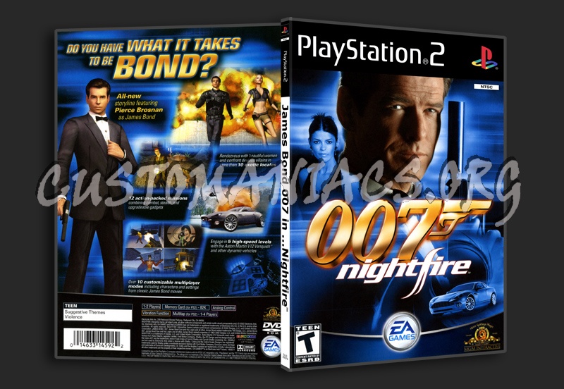 James Bond 007 Nightfire Dvd Covers Labels By Customaniacs Id