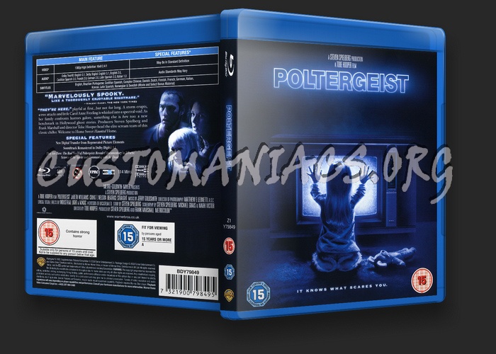 Poltergeist blu-ray cover