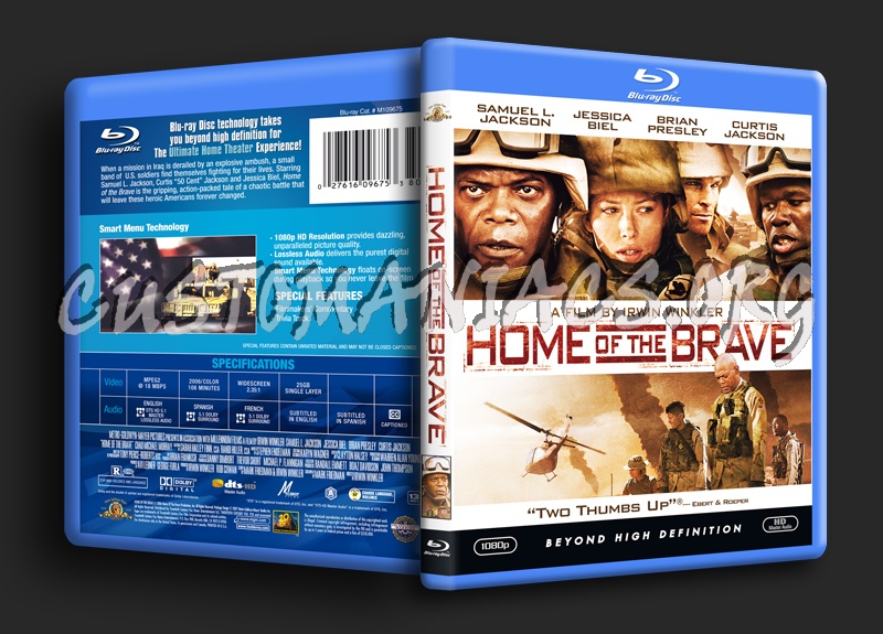 Home of the Brave blu-ray cover