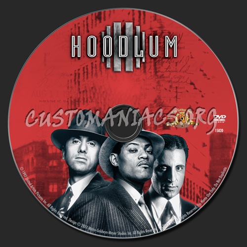 Hoodlum dvd label