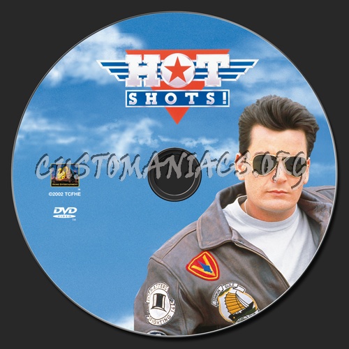 Hot Shots dvd label