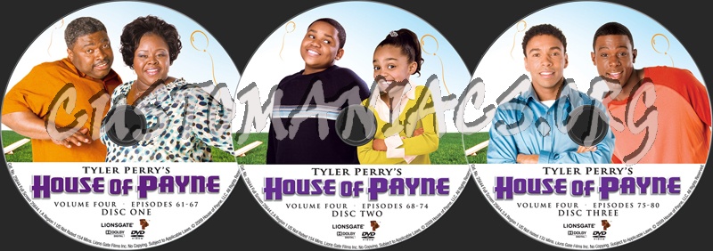 House of Payne Volume 4 dvd label