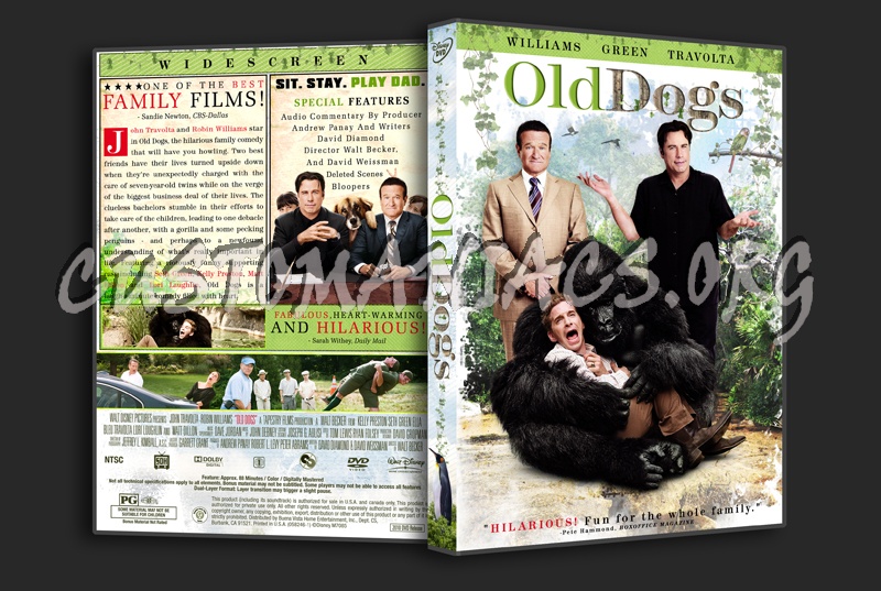 Old Dogs dvd cover