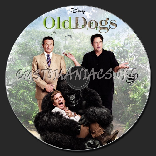 Old Dogs dvd label