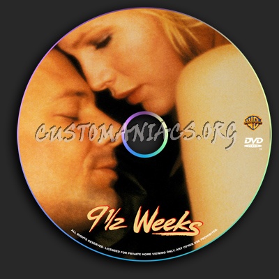 Nine and a Half Week dvd label